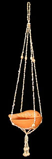Shell Macram Hanger (Clam not included)